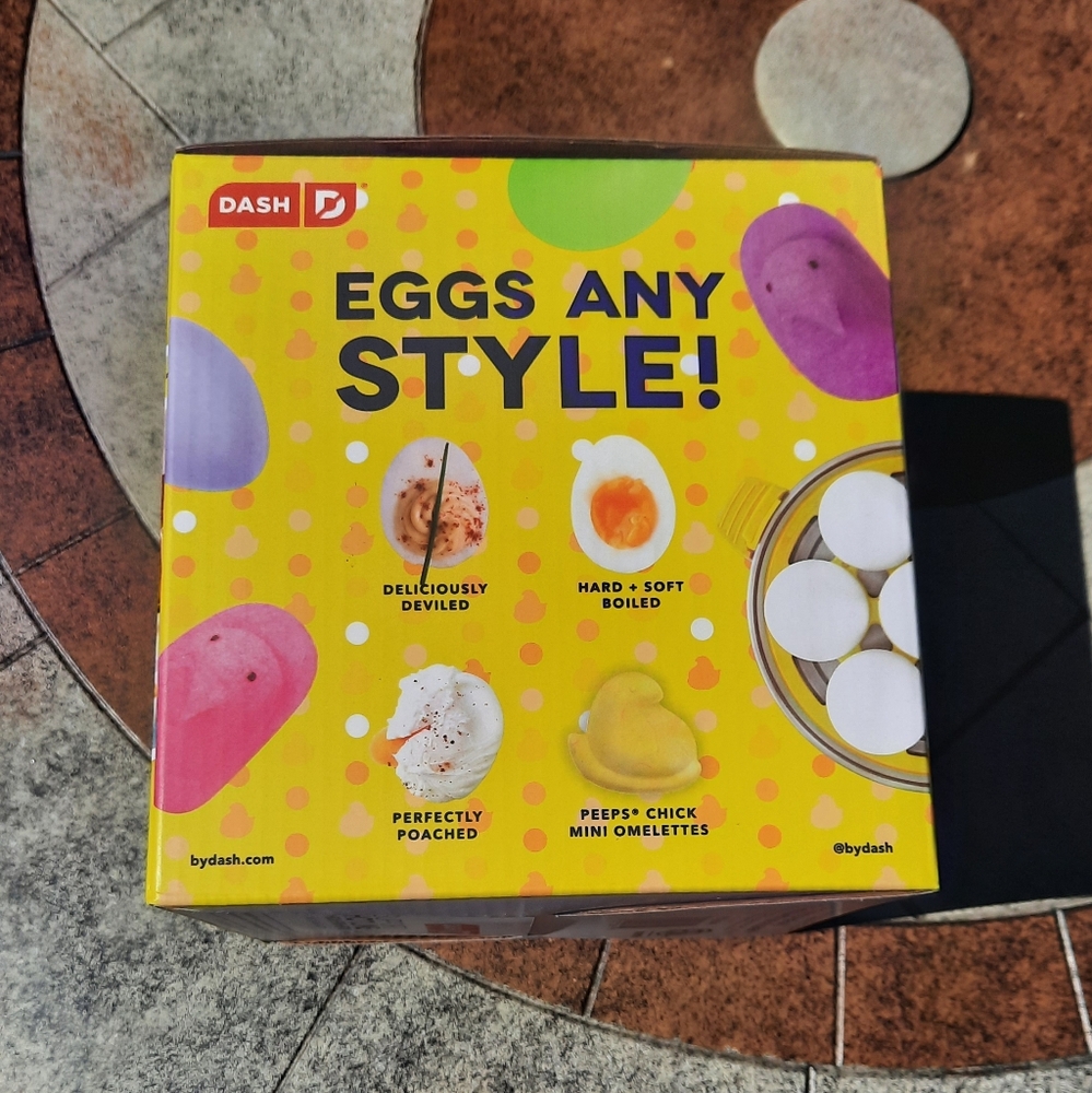Dash Peeps Rapid Egg Cooker - Bright Yellow - Picture 6 of 6